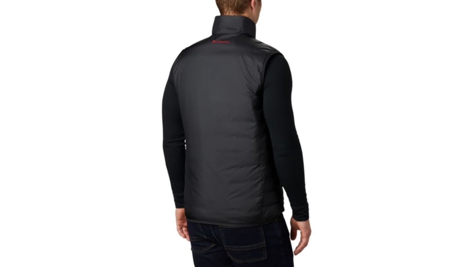 Columbia CLG Lake 22 Reversible Vest, WAZ - Red Velvet, Black, 2XL - Mens, 1809301687-XXL