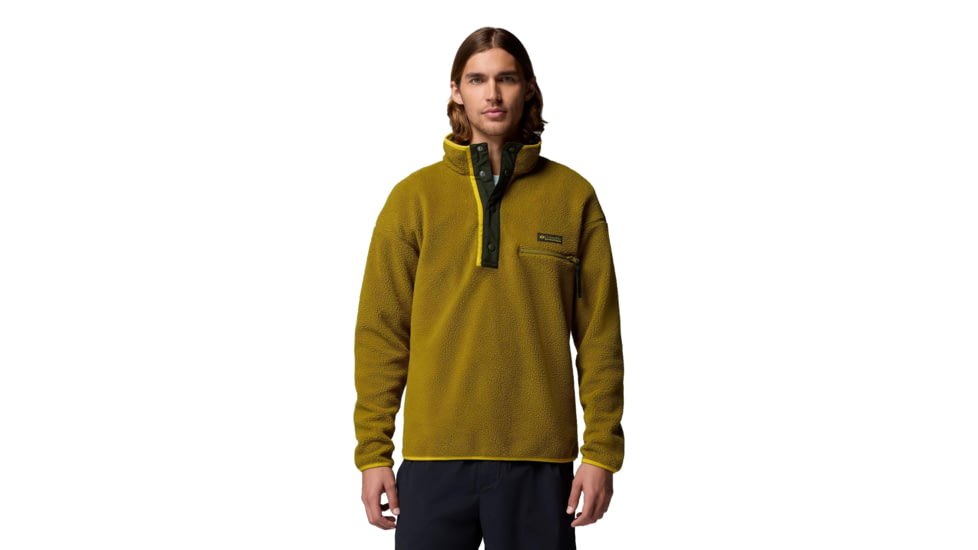 Columbia Helvetia II Half Snap Fleece - Men's, Mossy Green, Medium, 2090891379-379-M