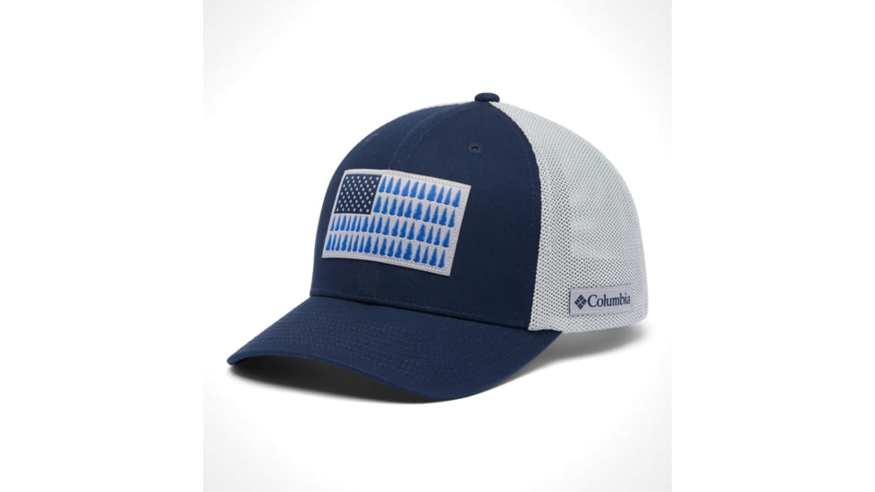 Columbia Mesh Tree Flag Ball Cap