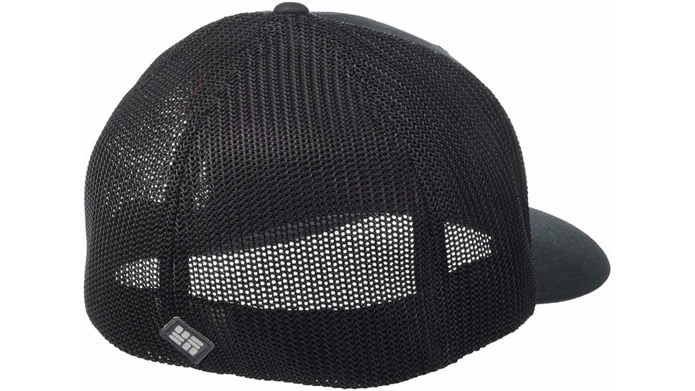 Columbia Mesh Tree Flag Ball Cap - Unisex, Black, Small/Medium, 1837101010-S/M