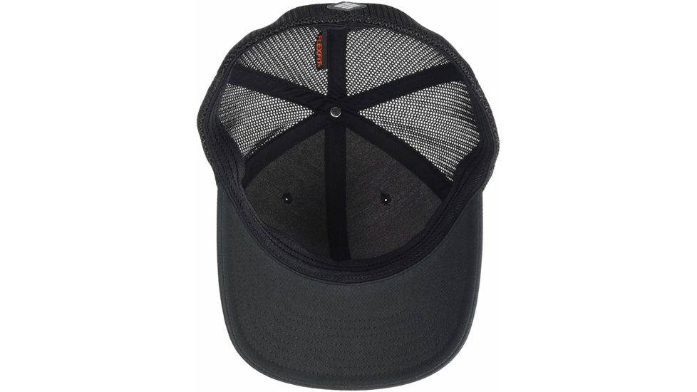 Columbia Mesh Tree Flag Ball Cap, Black, Small/Medium, 1837101-010-S/M