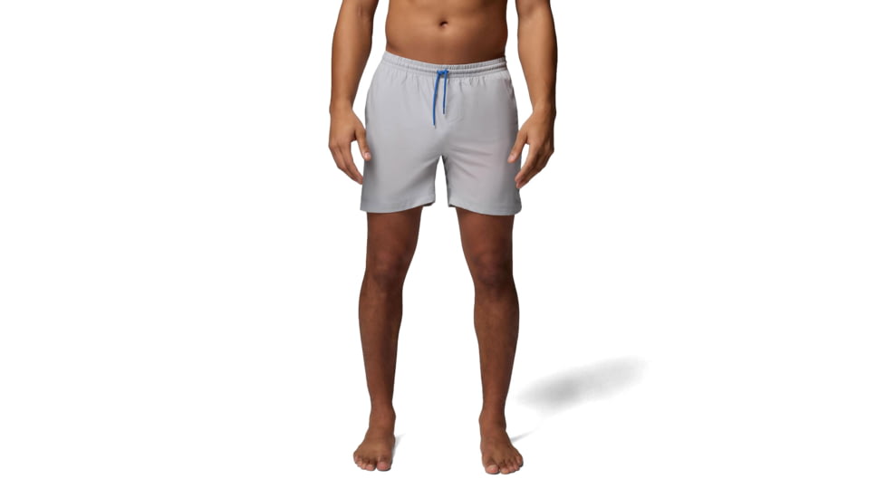 Columbia PFG Rambler Water Short - Men's, Cool Grey, L 8, 2078861019-019-L-8