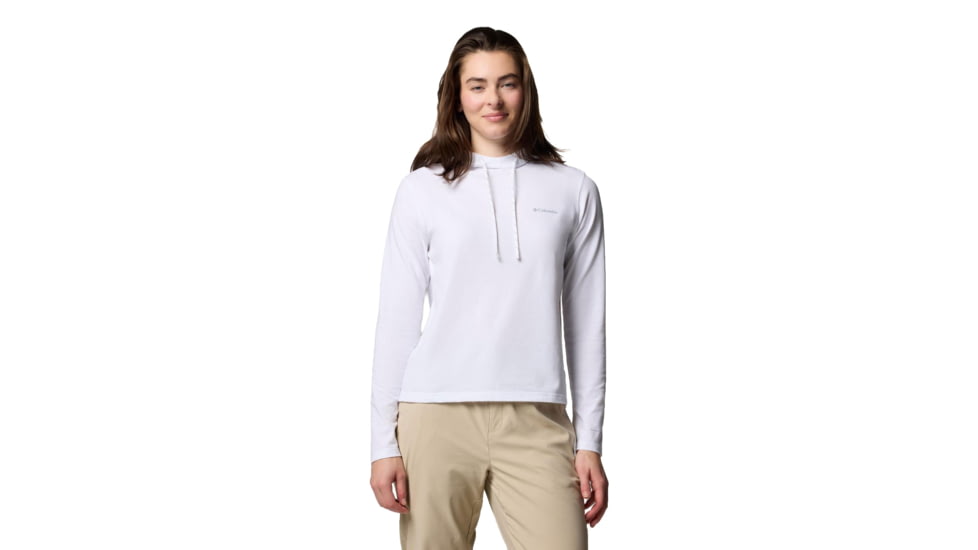Columbia Sun Trek Hoodie II - Women's, White, Large, 2119751100-100-L
