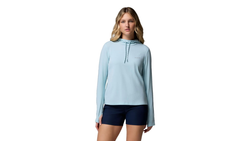 Columbia Sun Trek Hoodie II - Women's, Marine Light, Extra Small, 2119751482-482-XS
