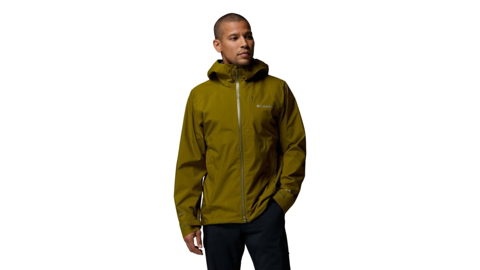 Columbia Trailborne 2.5L Shell - Men's, Mossy Green, Medium, 2155151379-379-M