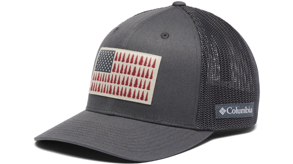 Columbia Tree Flag Mesh Ball Cap