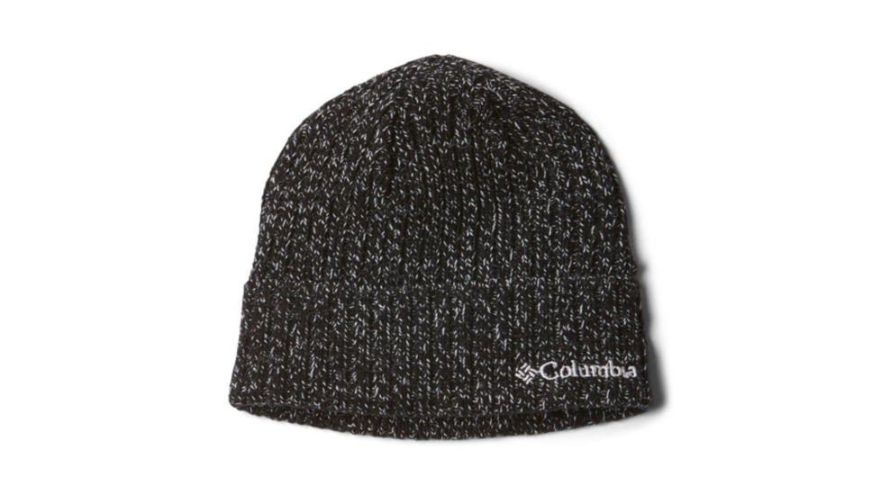 Columbia Watch Cap, Black and White Marled, One Size, 1464091012-O/S