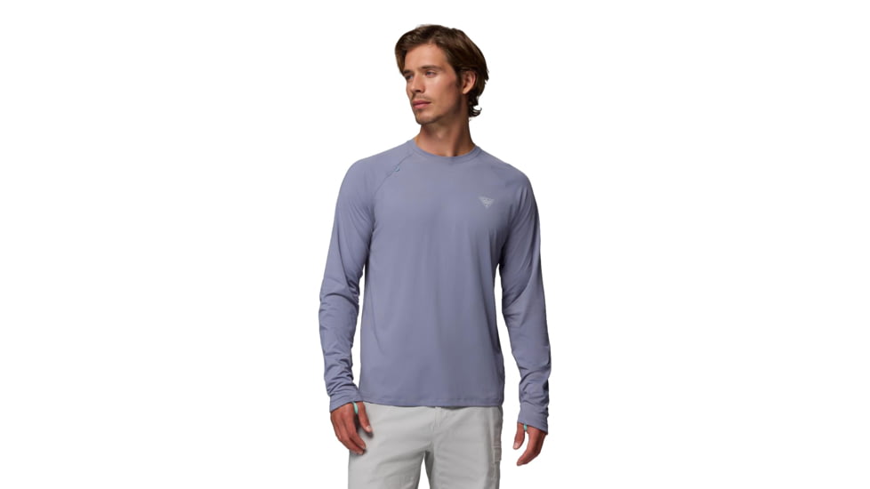 Columbia Wild Cast Sun Shirt - Men's, New Moon, Small, 2120841556-556-S