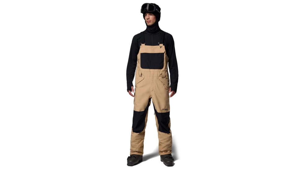 Columbia Winter District Bib - Men's, Canoe/Black, Large, 2134791-262-L