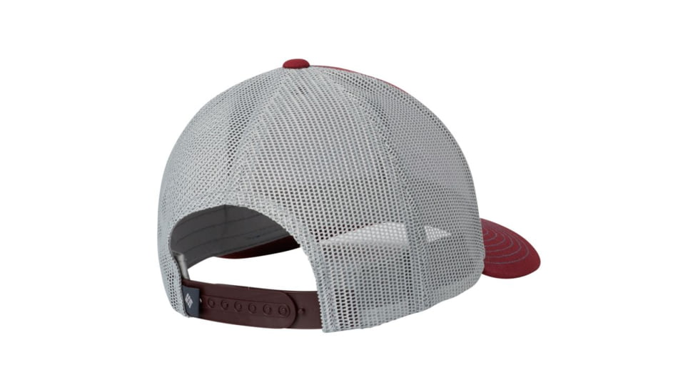 Columbia Womens Snap Back Hat - Women's, Wine Berry, Happy Camper, One Size, 1768401550-One Size