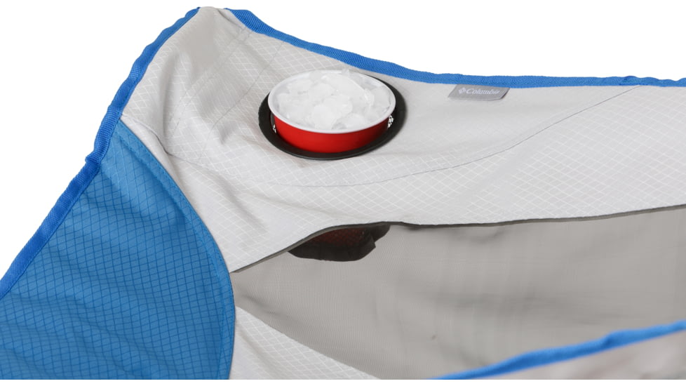 Columbia Compact Chair with Mesh, Blue/Gray/Graphite, 30644