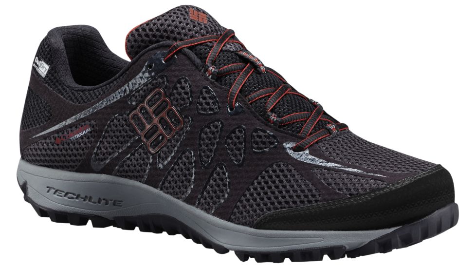 Columbia Conspiracy Titanium OutDry II Hiking Shoe - Men's-Shark/Rusty-Medium-11.5