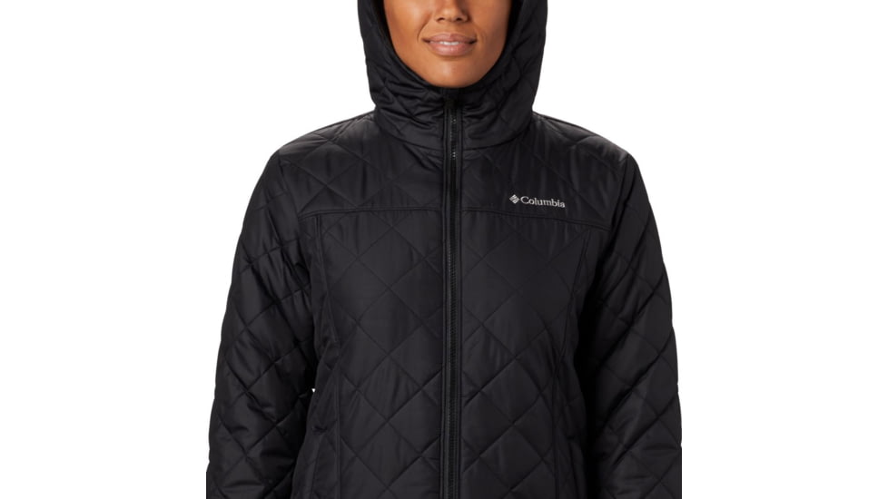 Columbia Copper Crest Hooded Jacket - Women's, Black, 2XL, 1761431010BlackXXL