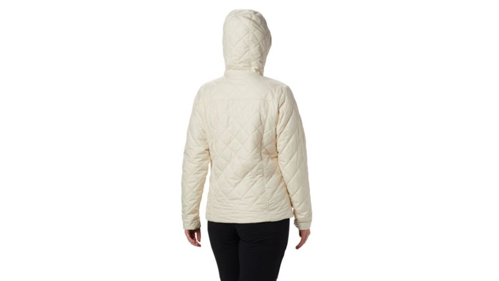 Columbia Copper Crest Hooded Jacket - Womens, Chalk, Large, 1761431192-L