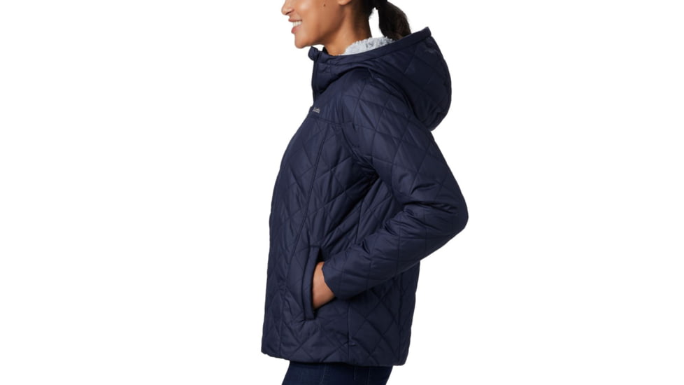 Columbia Copper Crest Hooded Jacket - Women's, Dark Nocturnal, Medium, 1761431472Dark NocturnalM