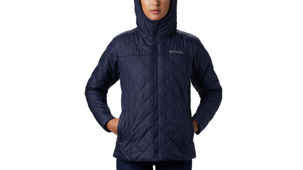 Columbia Copper Crest Hooded Jacket - Womens, Dark Nocturnal, Medium, 1761431472Dark NocturnalM
