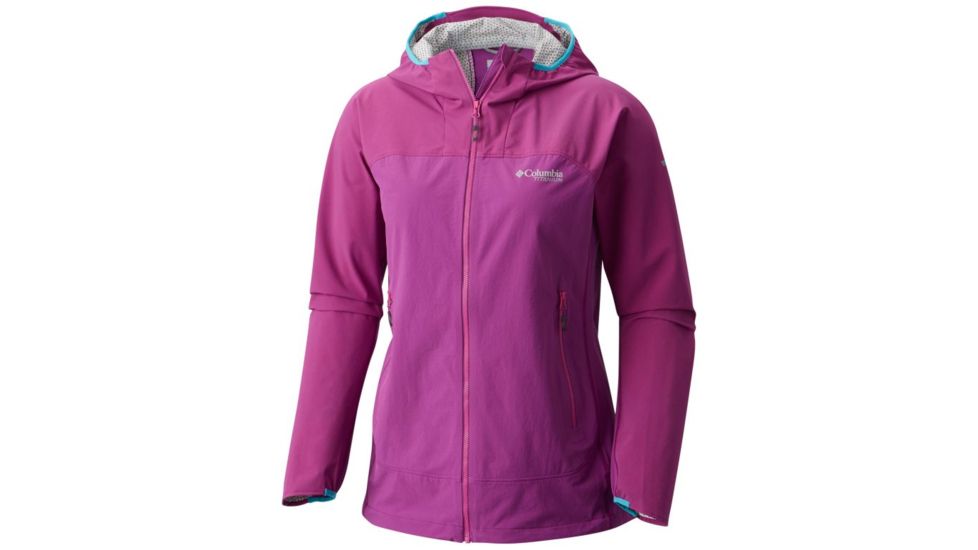 Columbia Crest to Creek Hybrid Shell Jacket - Womens, Intense Violet, S 1770801519S