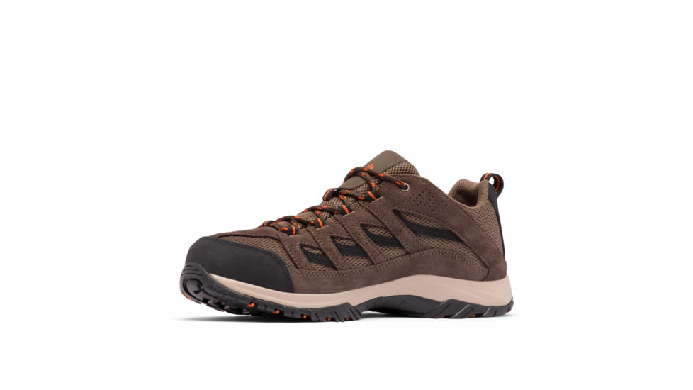 Columbia Crestwood Hiking Shoes - Mens, Camo Brown/Heatwave, 9, 1781y