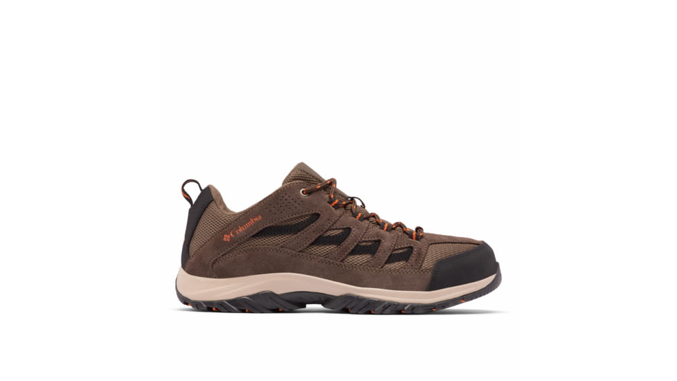 Columbia Crestwood Hiking Shoes - Mens, Camo Brown/Heatwave, 9, 1781y