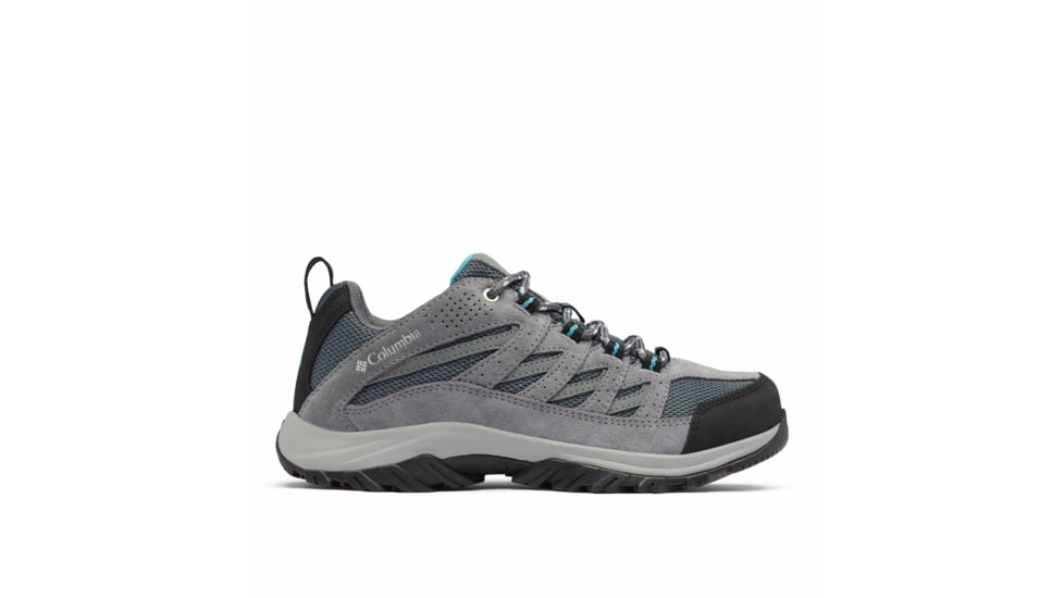 Columbia Crestwood Hiking Shoes - Womens, Graphite/Pacific Rim, 6.5, 178116