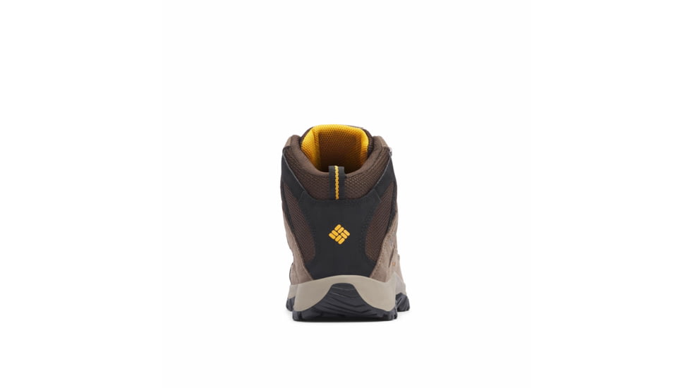 Columbia Crestwood Mid Waterproof Hiking Boot - Mens, Cordovan/Squash, 11.5, 176ovah8