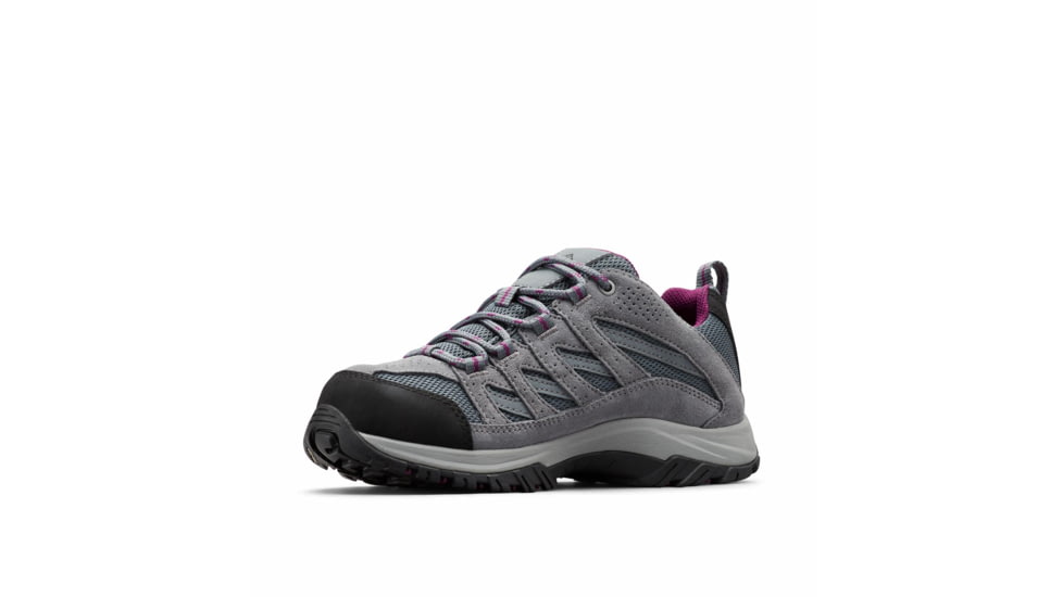 Columbia Crestwood Waterproof Hiking Shoes - Womens, Graphite/Wild Iris, 9.5, 1765411 Iris9