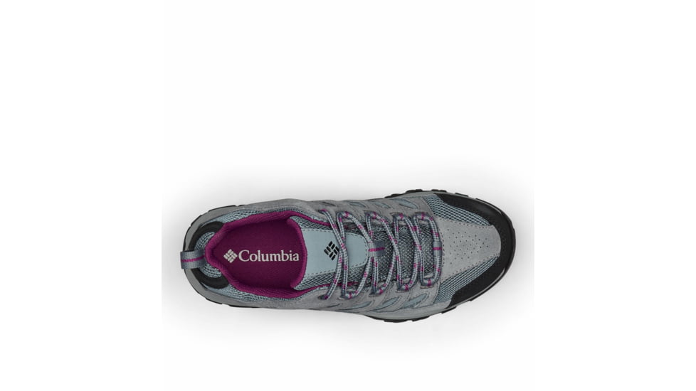 Columbia Crestwood Waterproof Hiking Shoes - Womens, Graphite/Wild Iris, 9.5, 1765411 Iris9