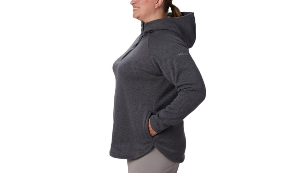 Columbia Darling Days II Pullover Hoodie, Shark, Extra Small - Womens, 1802581011-XS
