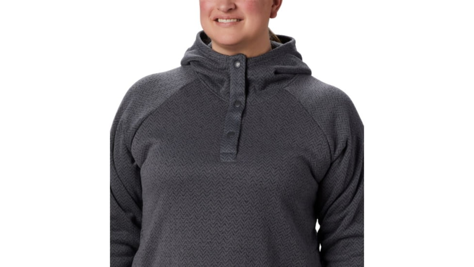 Columbia Darling Days II Pullover Hoodie, Shark, Extra Small - Womens, 1802581011-XS