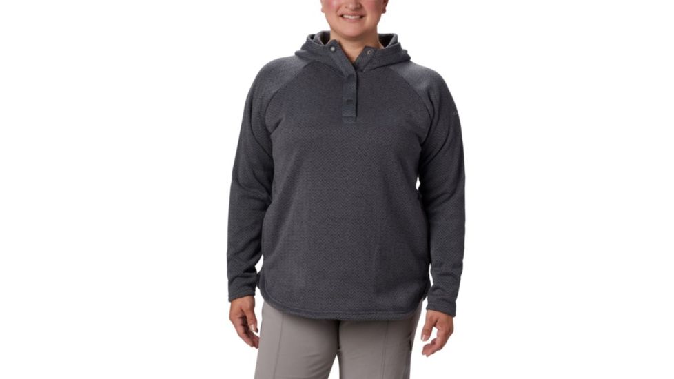 Columbia Darling Days II Pullover Hoodie, Shark, Extra Small - Womens, 1802581011-XS
