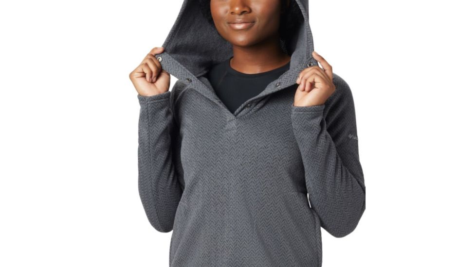 Columbia Darling Days II Pullover Hoodie, Shark, S - Womens, 1802581011-S