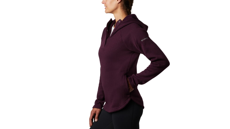 Columbia Darling Days II Pullover Hoodie - Womens, Black Cherry, Extra Small, 1802581522-XS