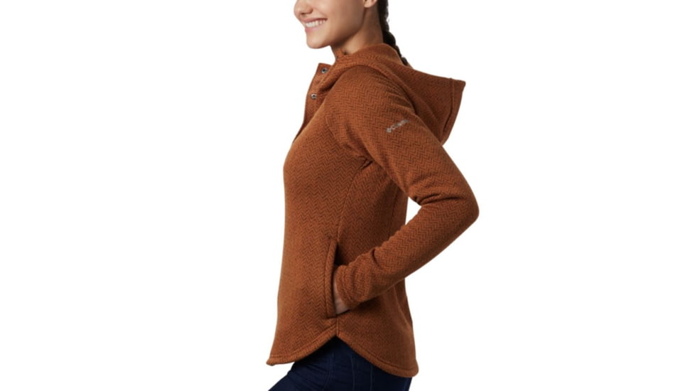 Columbia Darling Days II Pullover Hoodie - Womens, Caramel, Extra Small, 1802581273-XS