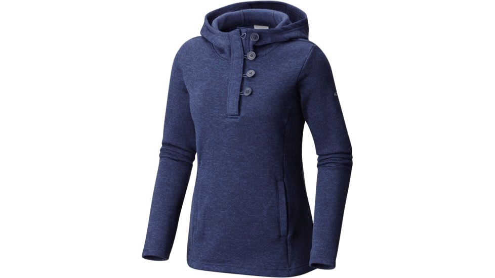 Columbia Darling Days Pullover Hoodie - Women's-Nocturnal Heather-X-Large