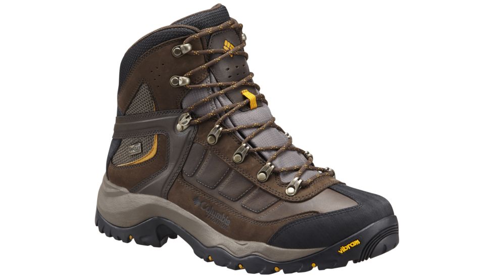 Columbia Daska Pass III Titanium OutDry Hiking Boot - Men's-Mud/Squash-Medium-8.5