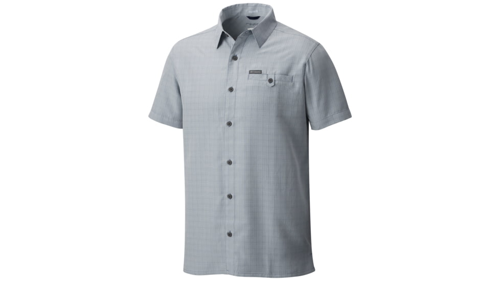 Columbia Declination Trail II Short Sleeve Shirt - Men's -Cirrus Grey/Ombre-Medium