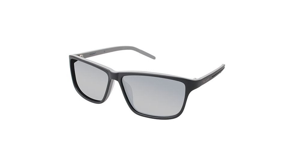 Columbia Demming Sunglasses - Frame BLACK/GREY, Lens Color Silver Flash CBDEMMING01