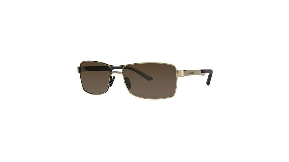 Columbia Double Blaze Sunglasses - Frame Shiny Gold/Black, Size 59/15mm CBDOUBLEBLAZEPZ04