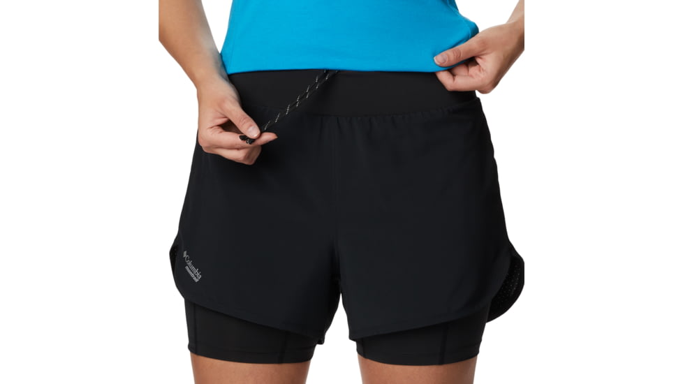 Columbia Endless Trail 2n1 Short - Womens, Black, S, 2031841-010-S-3