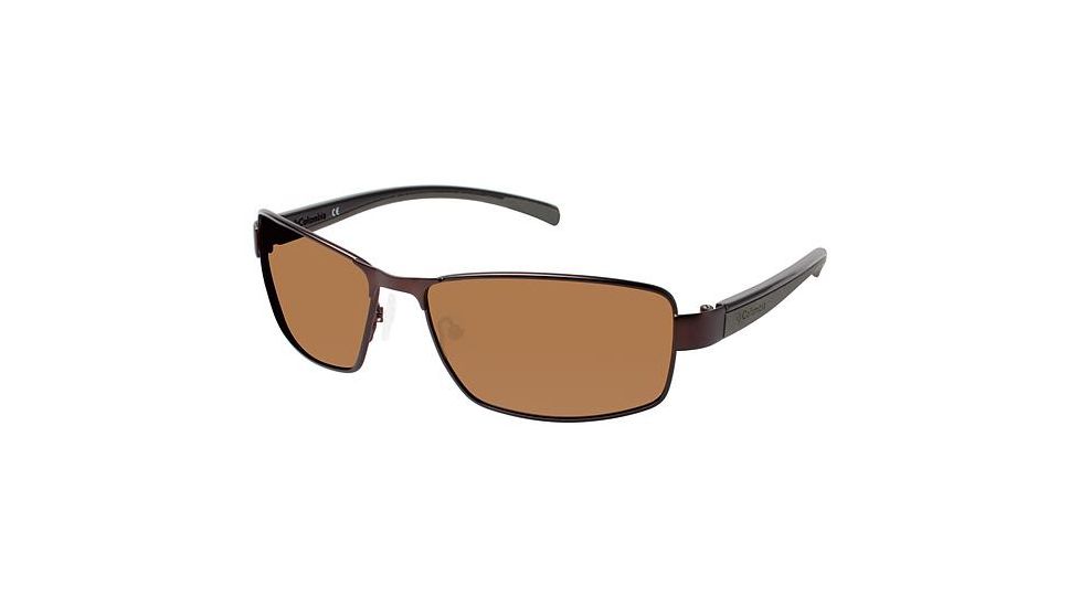 Columbia Ernest Sunglasses - Frame BARK, Lens Color Brown CBERNEST02
