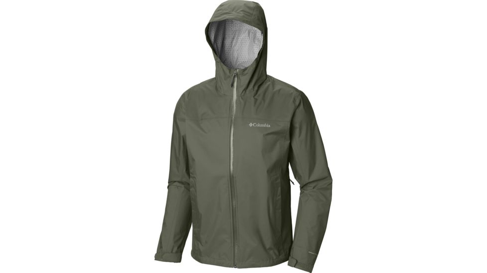 Columbia EvaPOURation - Jacket - Mens, Cypress, Small, 1562681317-S