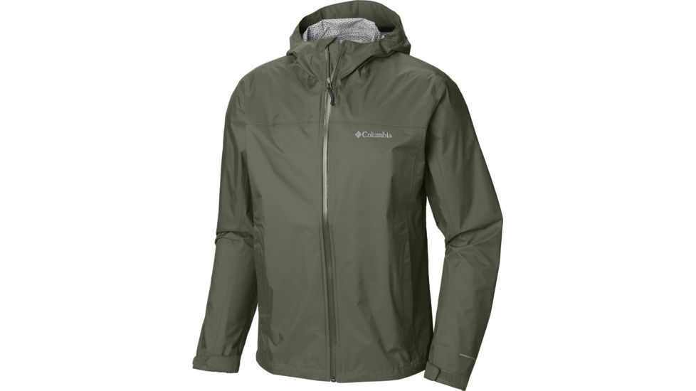 Columbia EvaPOURation - Jacket - Mens, Cypress, Small, 1562681317-S
