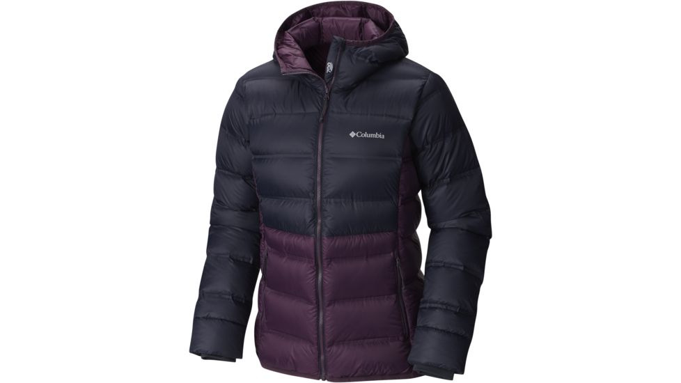Columbia Explorer Falls Hooded Jacket - Women's-Dusty Purple/India Ink-Medium