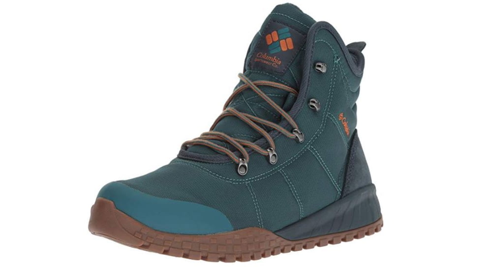 Columbia Fairbanks Omni-Heat Boot - Men's, Deep Wave/Bright Copper, Medium, 12, 1746011314-12