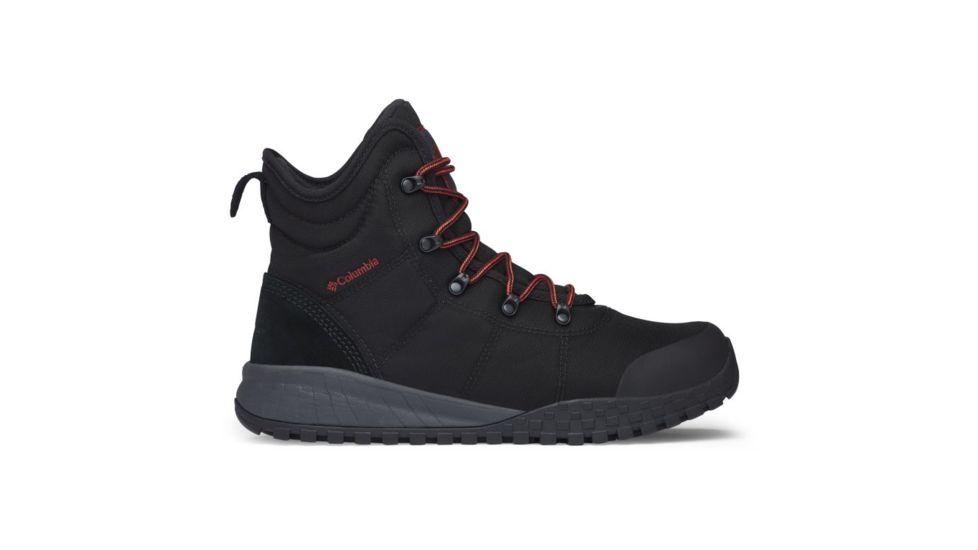 Columbia Fairbanks Omni-Heat Boot - Men's, Black, Rusty, Medium, 15, 1746011010-15