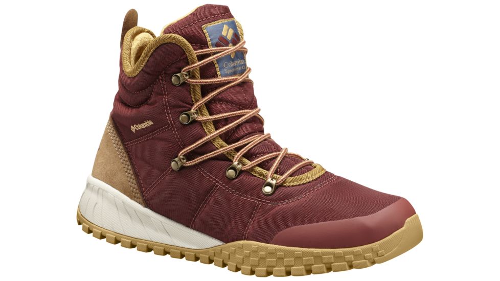 Columbia Fairbanks Omni-Heat Winter Boot - Men's-Deep Rust/Whale-Medium-9.5