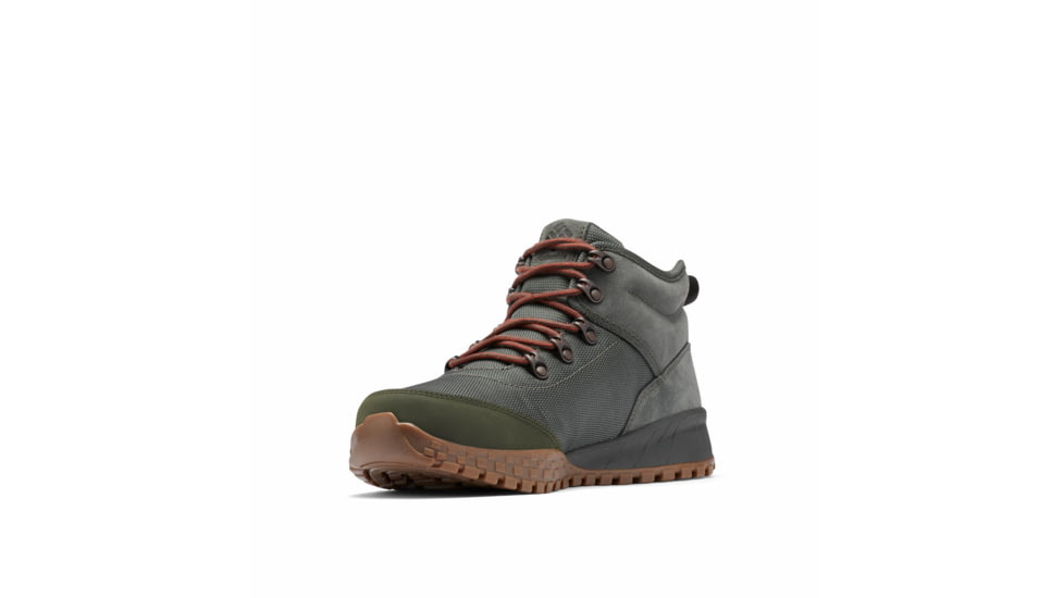Columbia Fairbanls Mid Boot - Mens, Gravel/Dark Moss, 10, 1950921339Gravel, Dark Moss10