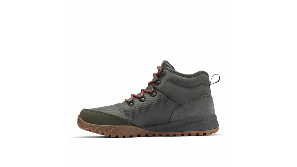 Columbia Fairbanls Mid Boot - Mens, Gravel/Dark Moss, 10, 1950921339Gravel, Dark Moss10
