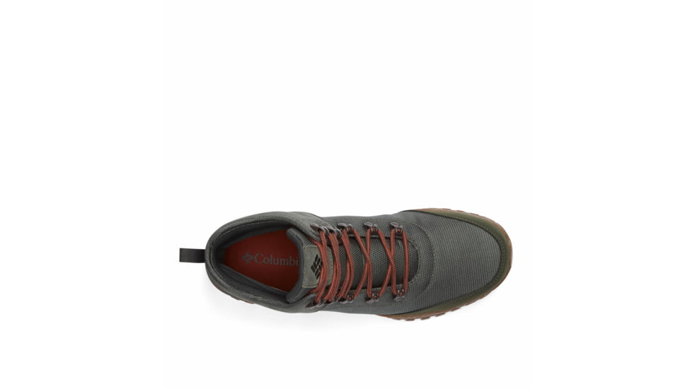 Columbia Fairbanls Mid Boot - Mens, Gravel/Dark Moss, 10, 1950921339Gravel, Dark Moss10