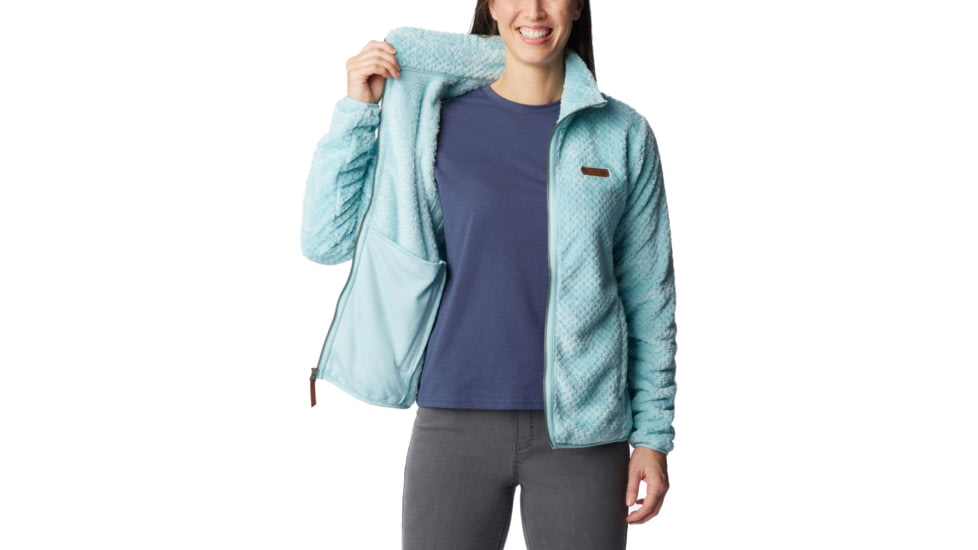Columbia Fire Side II Sherpa Full Zip Fleece - Womens, Aqua Haze, Small, 1819791321Aqua HazeS